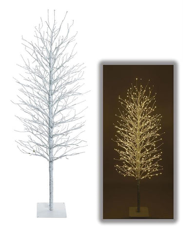5-foot pre-lit birch-style twig tree with 480 LED lights