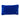 High End Gay needlepoint pillow back view with bright blue velvet backing and embroidered Furbish logo
