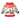 White Christmas sweater-shaped planter decorated with green holly leaves, evergreen sprigs, red berries, red trim, and green cuffs.