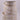 Ivory, White, and Champagne Glitter Plaid Ribbon, 2.5" x 10Y