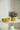 Yellow ceramic layered lemon planter pot with dimensional hand-applied lemon details, matte reactive glaze, and floral arrangement styling for bright kitchen or home decor.