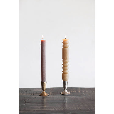 Hand-Forged Metal Taper Holder