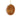 Cody Foster Oatmeal Creme Pie Ornament featuring a glass golden-brown sandwich cookie with white creme center, subtle glitter, and gold hanging cord.
