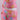 Ice Cream & Macarons Ribbon, Iridescent Pink, 2.5" x 10Y