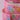 Ice Cream & Macarons Ribbon, Iridescent Pink, 2.5" x 10Y