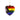 Cody Foster Pride Heart glass ornament with rainbow stripes, Progress Pride-inspired side accents, glitter trim, gold cap, and hanging cord.