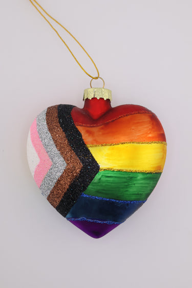 Cody Foster Pride Heart Ornament
