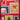 Christmas Postage Stamp Ribbon, 2.5" x 10Y