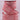 Red and white speckled ribbon on a light pink background