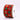 Red Velvet w/ Green and Gold Argyle Ribbon, 2.5" x 10Y