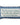 Reservations needlepoint pillow front view with ivory text panel, blue patterned border, and navy piping