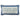 Reservations needlepoint pillow front view with ivory text panel, blue patterned border, and navy piping