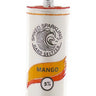 Cody Foster Mango Spiked Seltzer Ornament featuring a white glass canned hard seltzer design with mango label detail, orange and red glitter accents, and silver hanging cord.