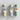 Botanical Print Matchbox Tubes w/ Safety Matches (Set of 3)