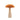 Short Wooden Mushroom Decor