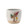 small bright mushroom planter whimsical ceramic plant pot indoor decor