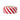 Peppermint Swirl Concrete Planter, Red/White Diagonal Stripe, 2.5"H