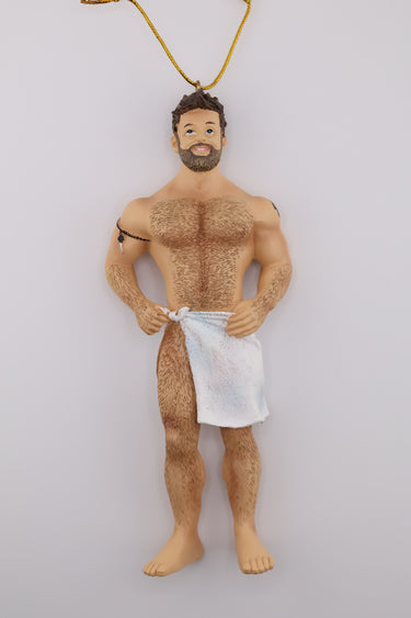 December Diamonds Spa Bear Ornament