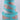 Nutcracker Ribbon, Teal Satin w/ Pink & Champagne Glitter, 2.5" x 10Y