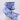 Blue Watercolor Floral Ribbon - 2.5" x 10YD