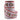 Christmas Highland Cow Ribbon with Candy Cane Stripe Edge – 2.5" x 10 Yards