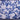 Chinoiserie Swirl Ribbon, White & Blue, 4" x 10Y