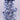 Chinoiserie Swirl Ribbon, White & Blue, 4" x 10Y