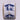 Nativity Scene Ribbon, Navy & Gold, 2.5" x 10Y