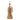 Decorative angel figure made of braided material on a white background