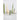 Unscented Tree Shaped Taper Candles - Cedar Green 4.75" (Set of 2)
