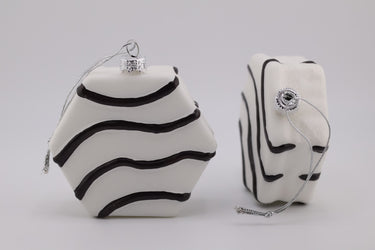 Cody Foster Zebra Cake Ornament