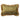 Olive green and gold jacquard brocade lumbar pillow with fringe trim and velvet back, 16 x 10 inches