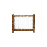 Bamboo Stand with 5 Glass Test Tube Vases, Natural