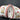 Christmas Highland Cow Ribbon w/ Candy Cane Edge, 2.5" x 10Y