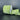 Confetti Glitter Ribbon, Lime, 2.5" x 10Y