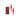 Set of 2 red unscented nutcracker-shaped taper candles, 10 inches tall.